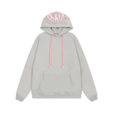 Oversized Streetwear Hoodie – Oversized Streetwear Hoodie – Syna Grey - Hoodie front view