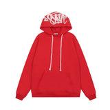 Oversized Streetwear Hoodie – Oversized Streetwear Hoodie – Syna Red - Hoodie front view