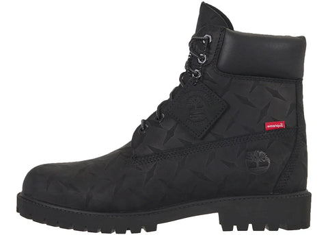Timberland 6" Premium Waterproof Boot Supreme Diamond Plate Black (2026)