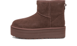 Stivaletto UGG Classic Mini Platform color cedro bruciato