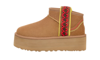 UGG Classic Ultra Mini Braid Boot Chestnut